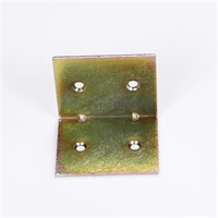 鎳色鐵角碼，家具鐵角碼60*40*40*2.0